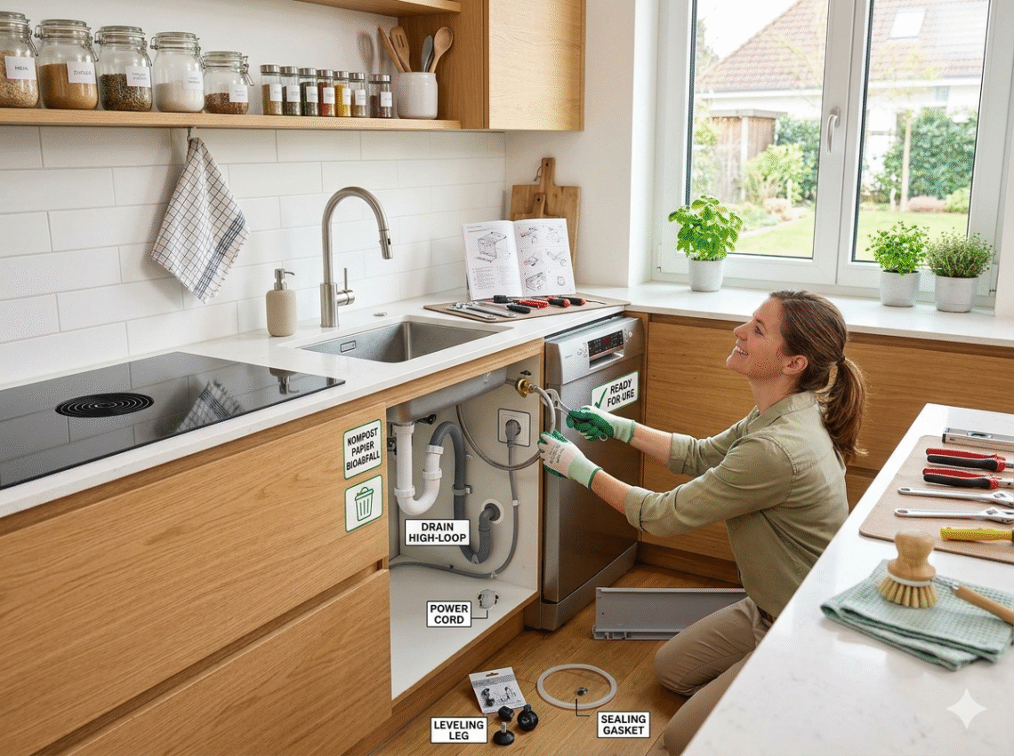 Geschirrspüler richtig installieren Darauf kommt es an