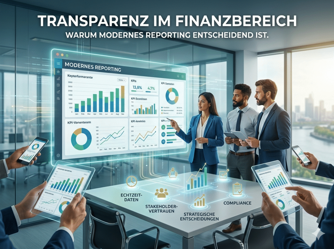 Transparenz im Finanzbereich Warum modernes Reporting entscheidend ist